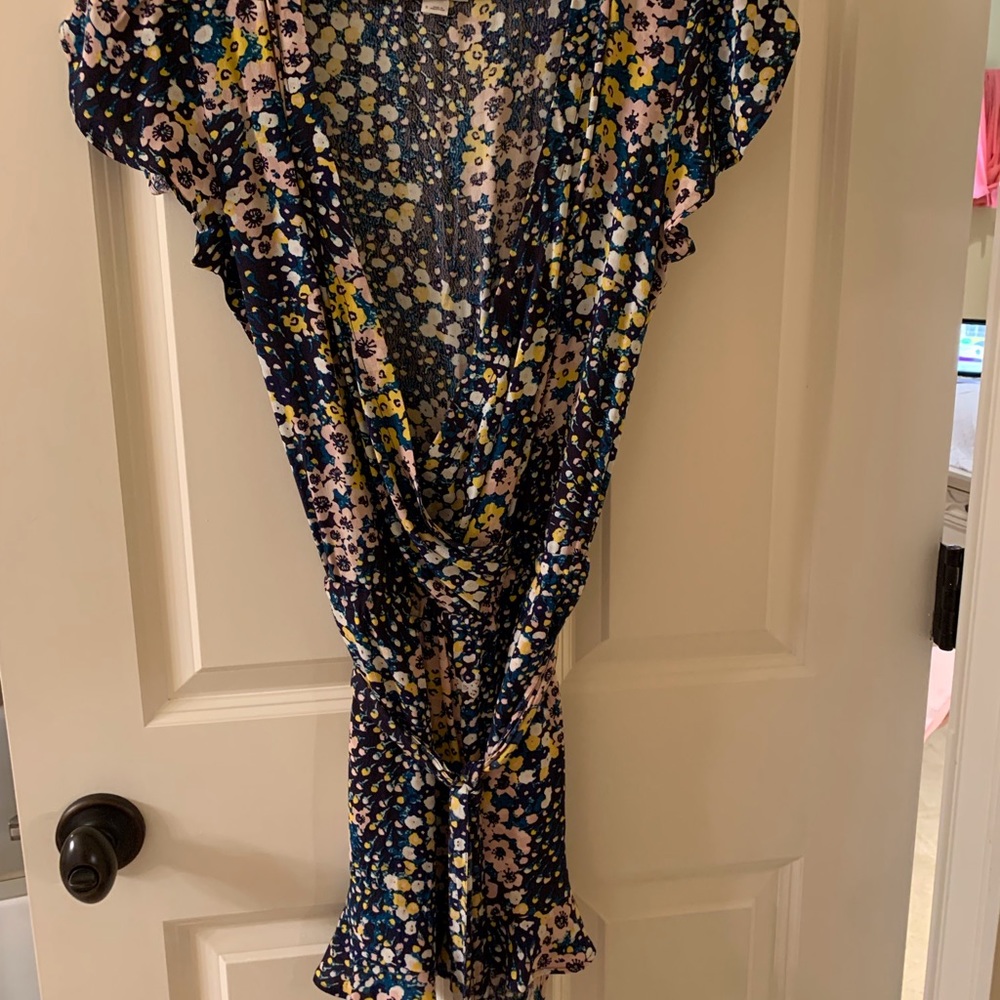 Short Navy Romper